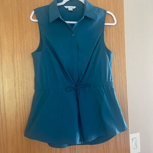 Athleta teal green top